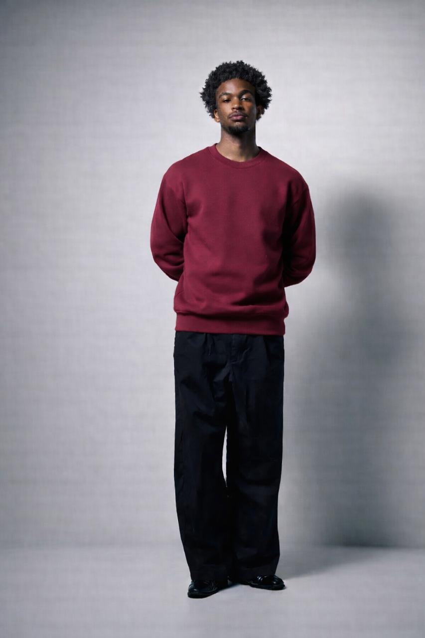 Burgundy Crewneck