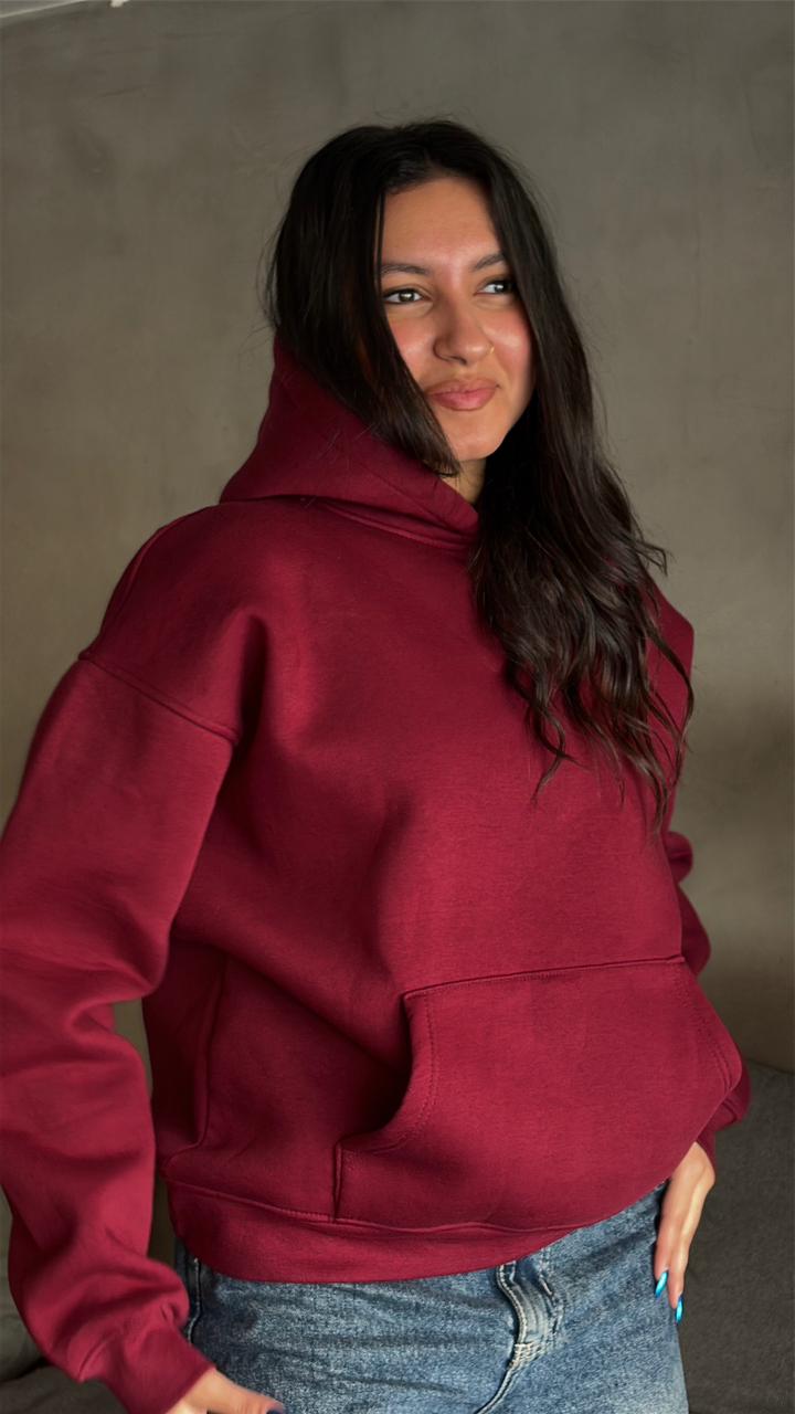 Burgundy Hoodie